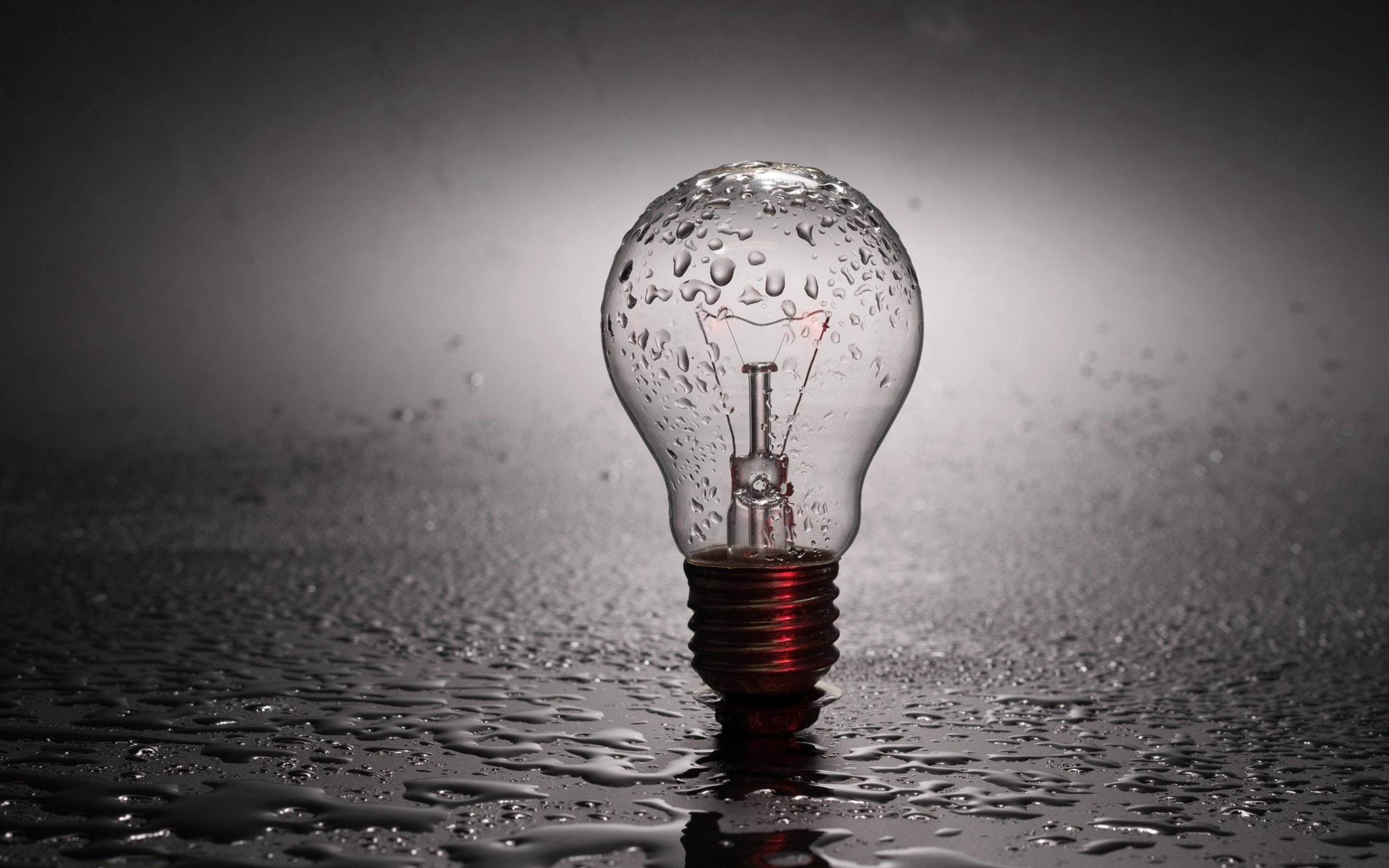Illuminated lightbulb representing integrated solutions